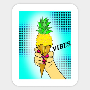 Vibe with me Sticker